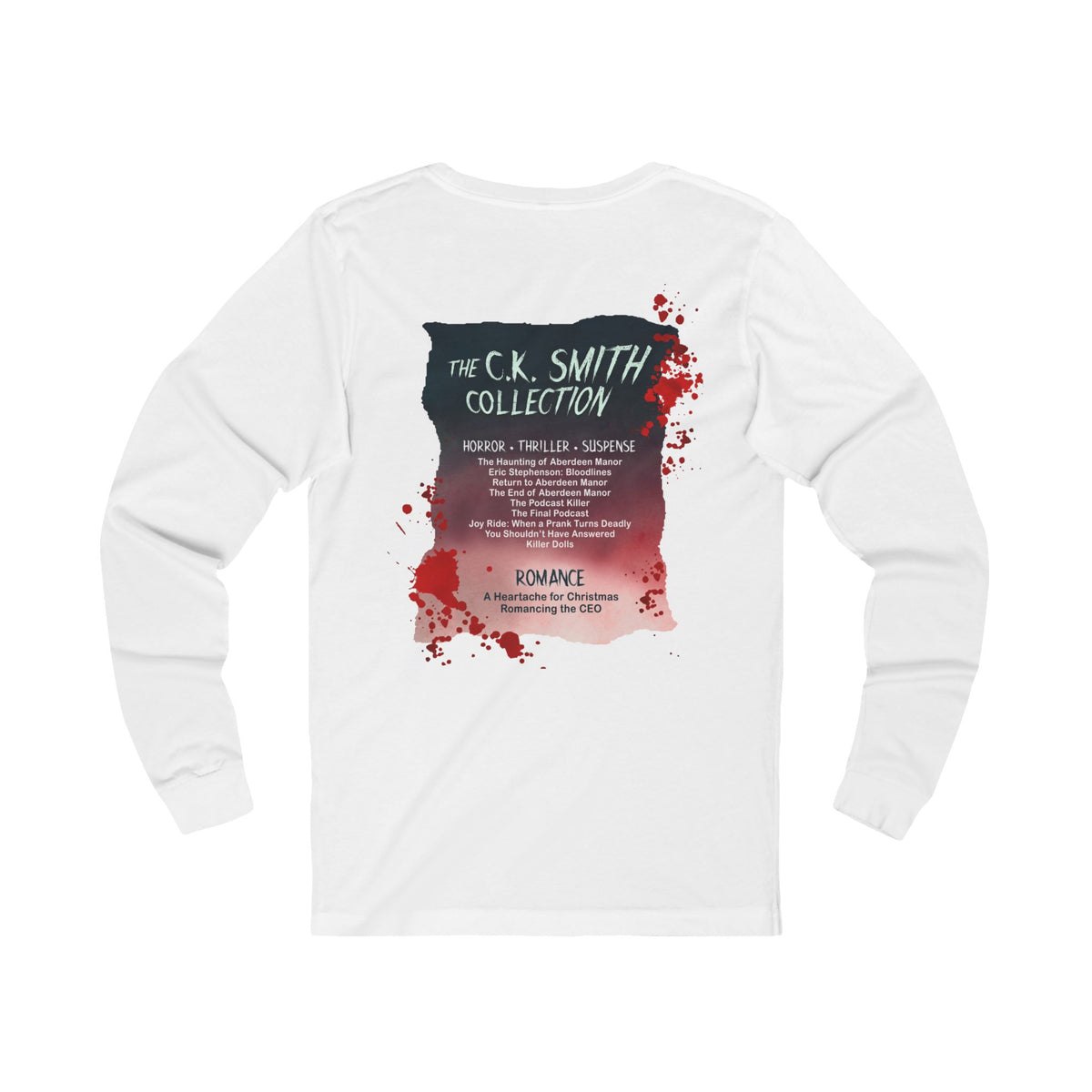 C.K. Smith Haunted House Long Sleeve Tee