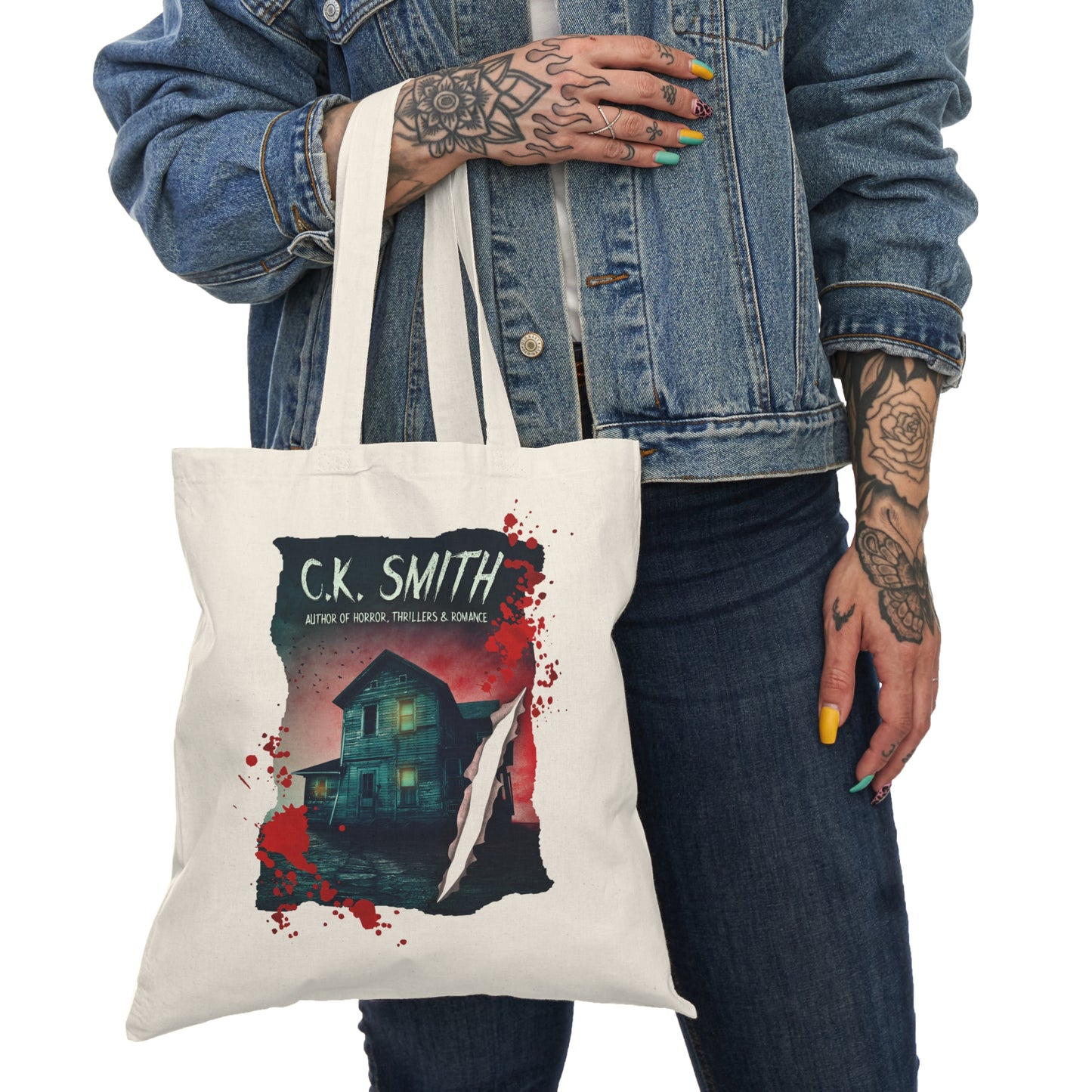 CK SmithTote Bag — "I Survived Chapter Thirteen" Novelty Canvas Tote