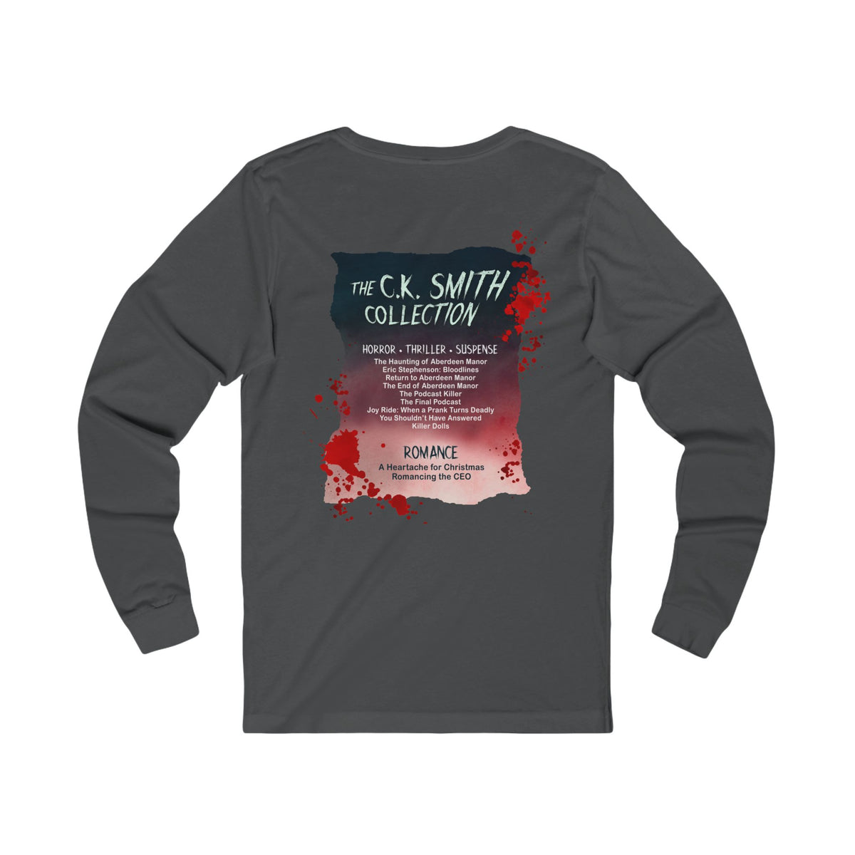 C.K. Smith Haunted House Long Sleeve Tee