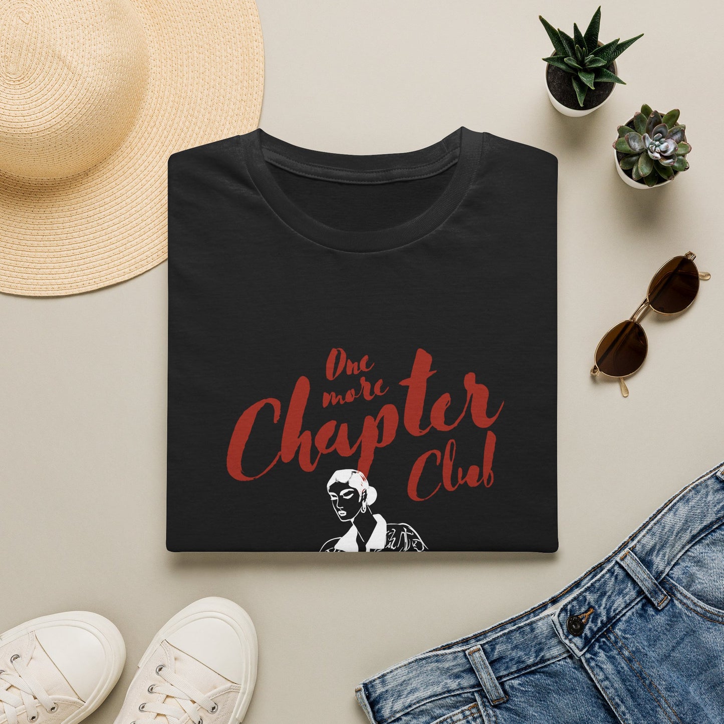 One More Chapter Club T-Shirt — Book Lover Reading Shirt