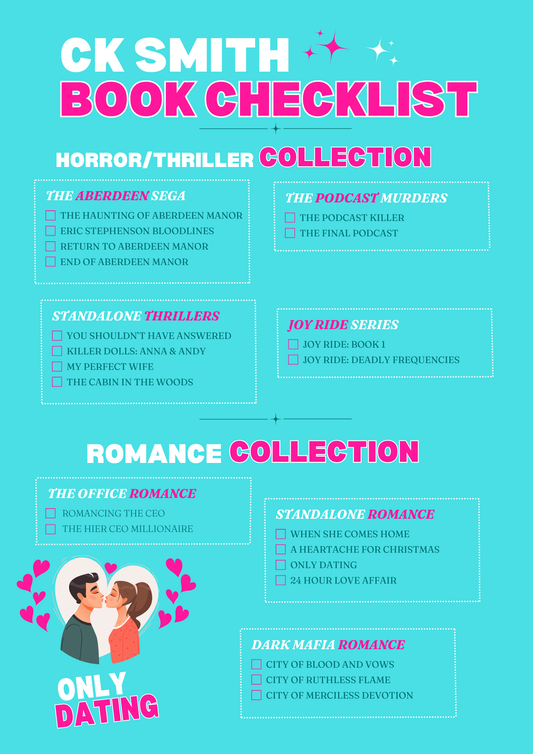 CK SMITH BOOK CHECKLIST